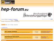 Tablet Screenshot of hep-forum.eu